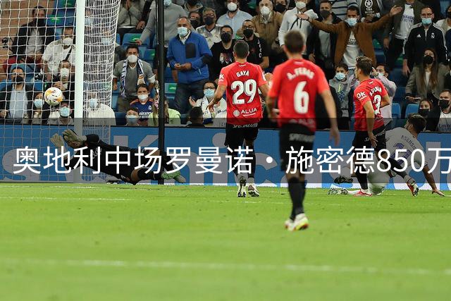 奥地利中场罗曼诺·施密德850万欧元加盟弗罗西诺内